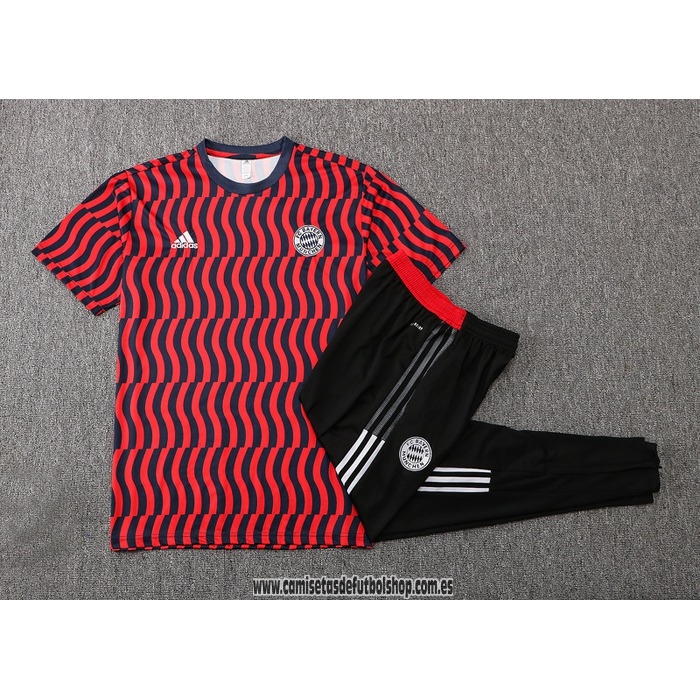 Chandal del Bayern Munich 2022 Manga Corta Rojo